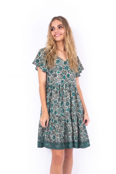 Ava Dress - Flower Blooms