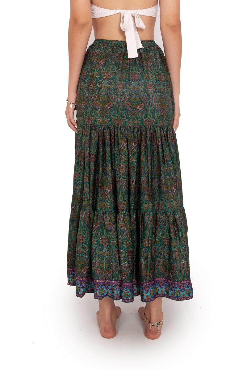 Isabella Skirt - Paisley Jade - Image 3
