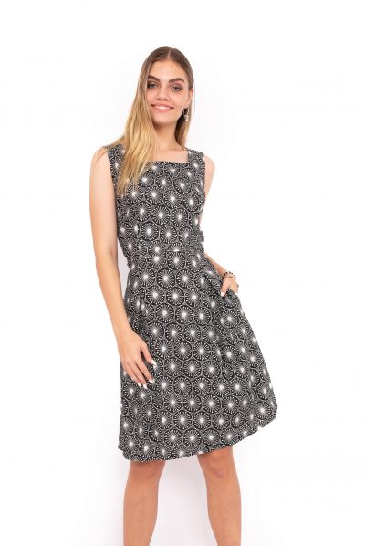 Manhattan Dress - Star Black
