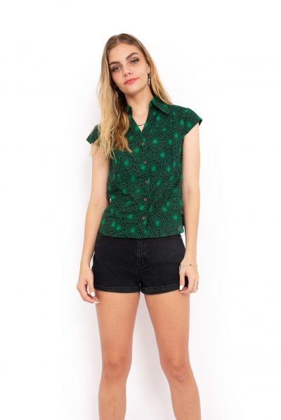Sumi Top - Star Green
