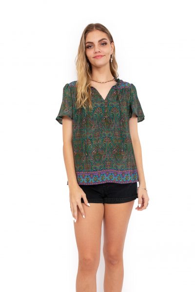 Goa Top - Paisley Jade