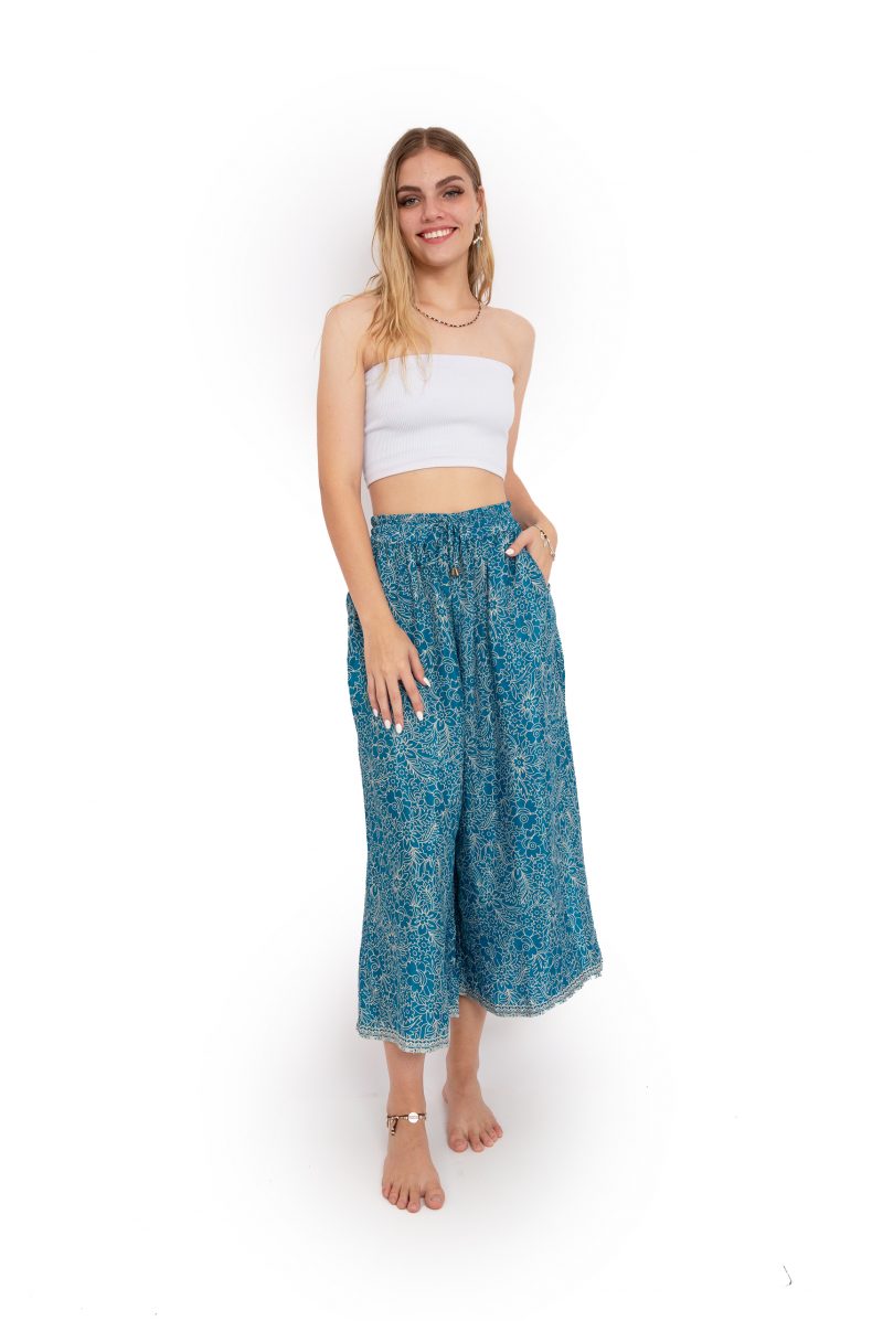 Nikki Pants - Aqua