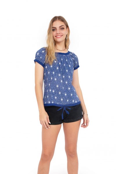 Mishal Top - Star Blue