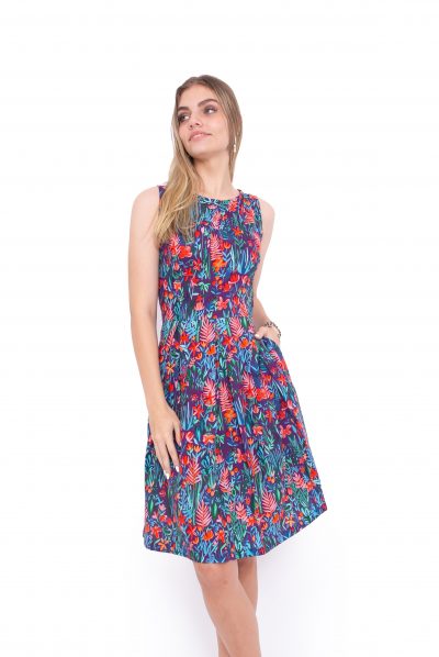 Anjali Dress - Tropical Garden
