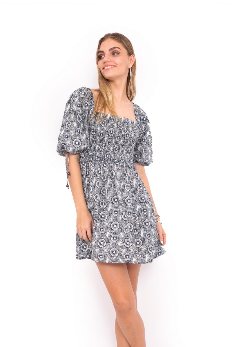 Katiyah Mini Dress - Black