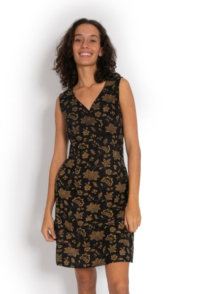 Charly Dress - Indo Black