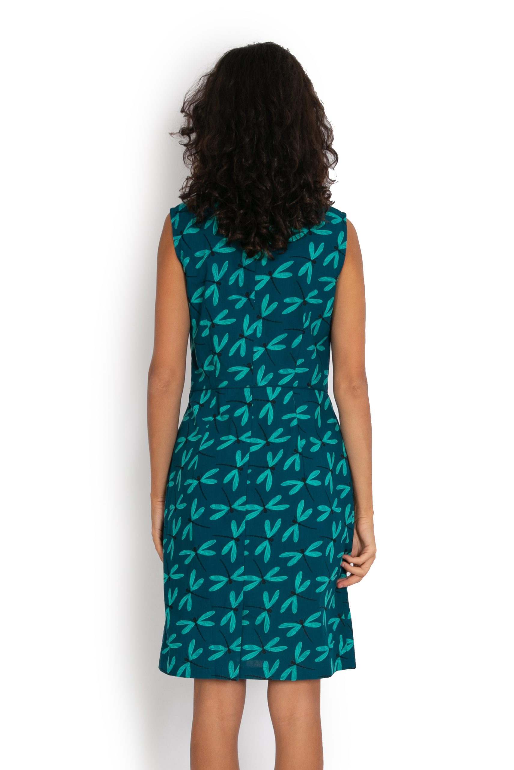 Sydney Dress - Dragonfly Blue - OM Designs