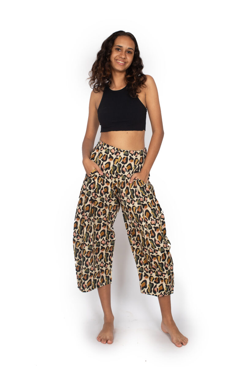 Hendrix Pants - DUSTY LEOPARD