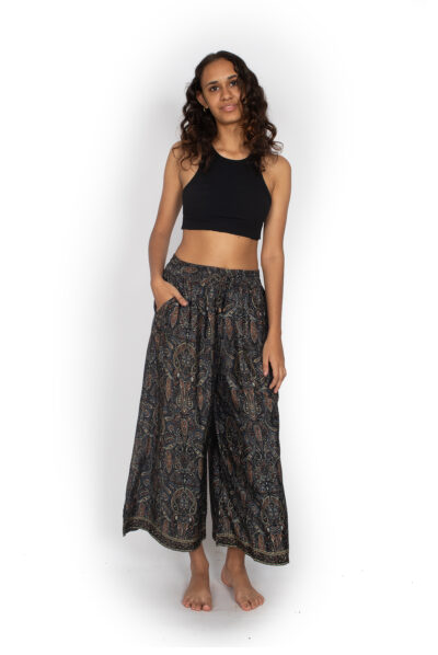 Nikki Pants - LYREBIRD BLACK