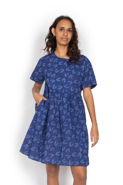 Tully Dress - MIDNIGHT DRAGONFLY