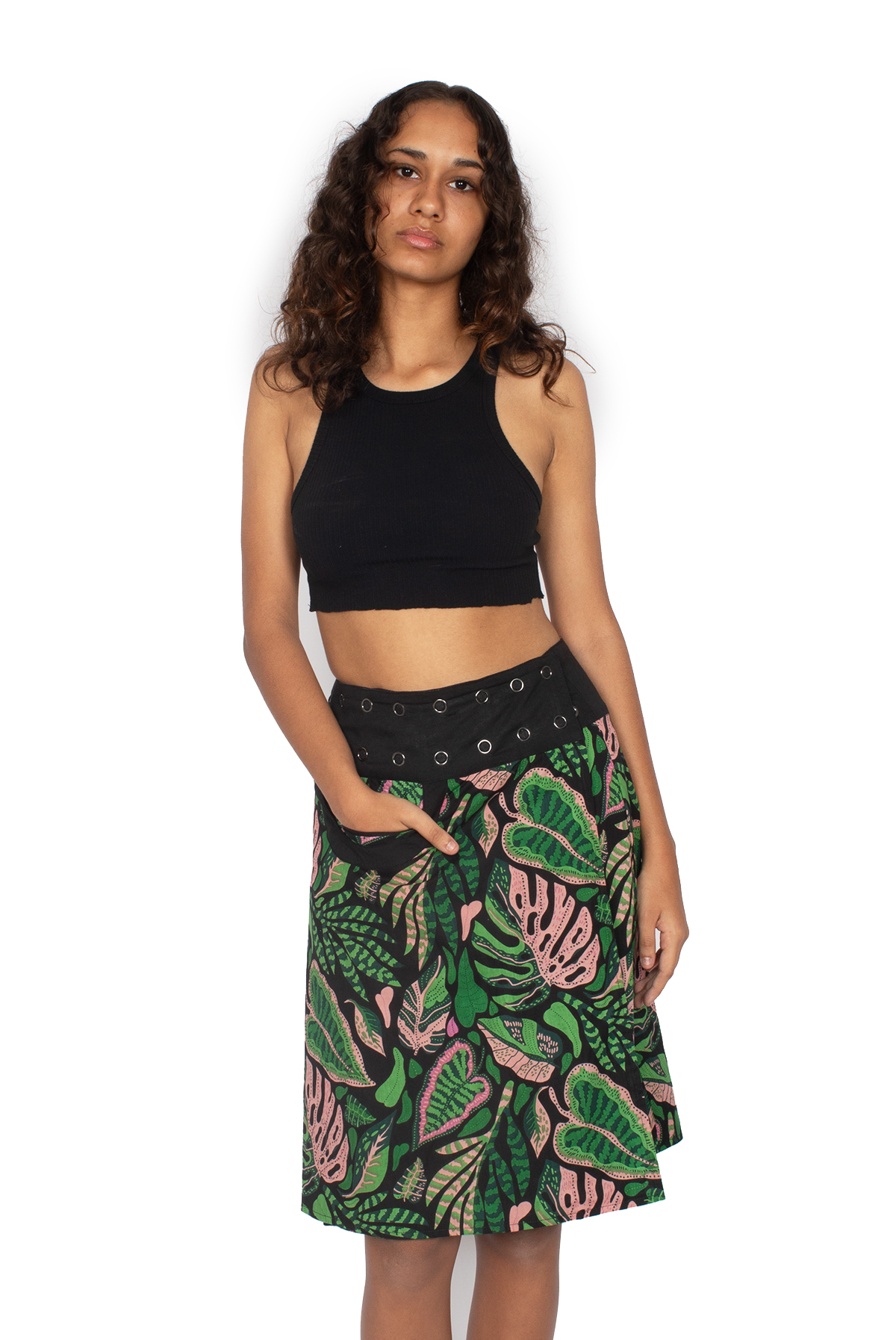 Cora Skirt Jungle Green