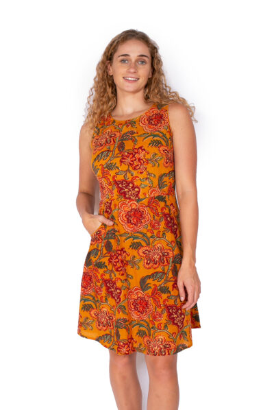 Lisa Dress - MUSTARD DREAMS