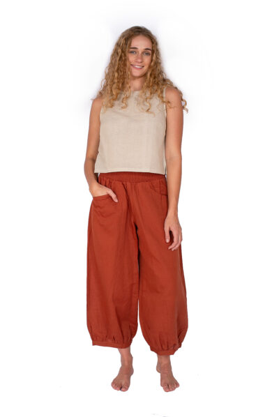 Sannyasi Pants - OCHRE