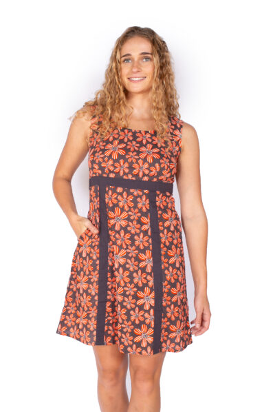Sucheeta Dress - DAISY ORANGE