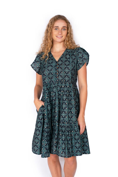 Sasha Dress - DIAMOND GOLD