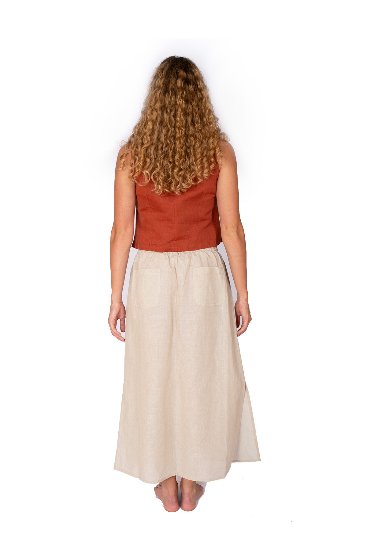 Maelle Skirt - FLAX - Image 2
