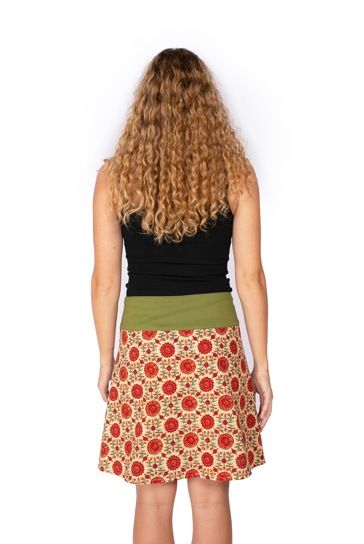 New Energy Reversible Skirt Short - RUSTIC VINES / MIDNIGHT GARDEN - Image 2