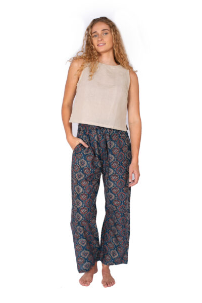 Aashi Pants - KUTCH BLUE
