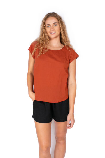 Chloe Top - OCHRE