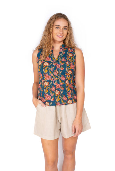 Zoe Top - SPRING FLOWERS