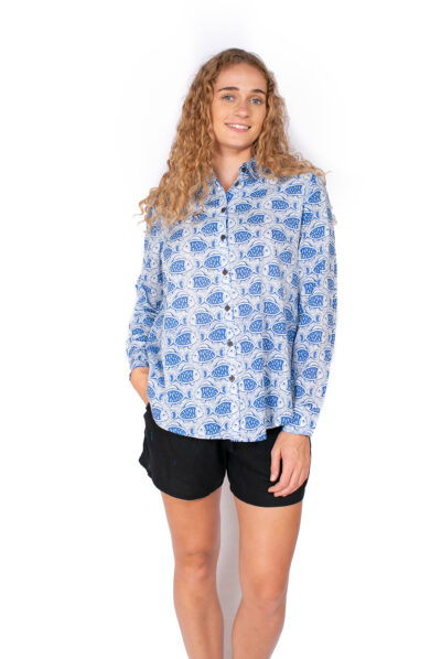 Bliss Shirt - BLUE FISH