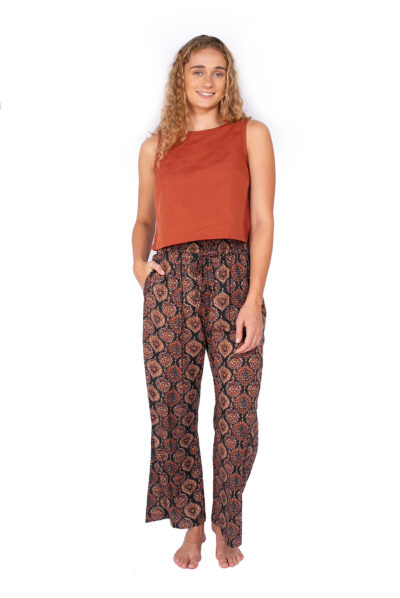 Aashi Pants - KUTCH BLACK