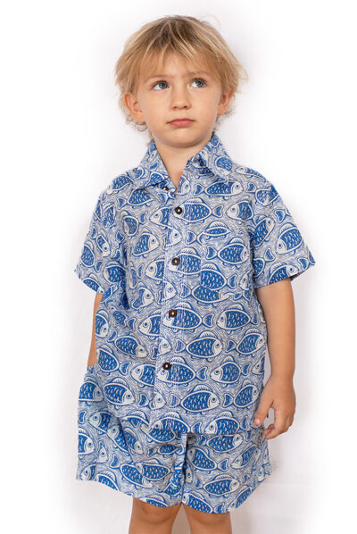 Kid's Shorts - NEW BLUE FISH