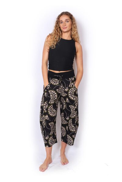 Yoga Pants - PARASOL BLACK