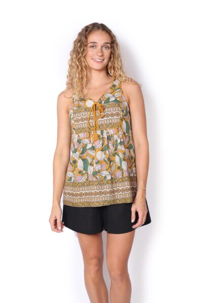 Jaipur Top - MUSTARD DEVINE
