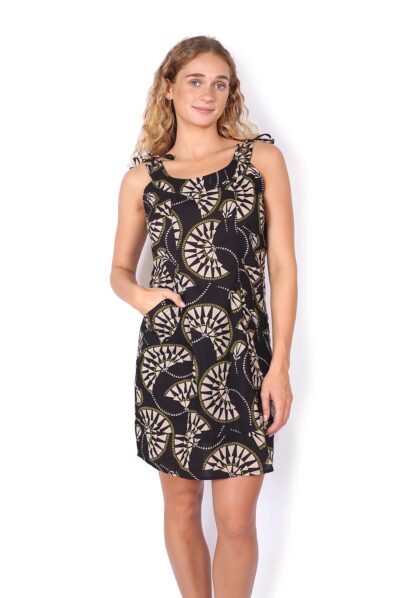 Radha Dress - PARASOL BLACK