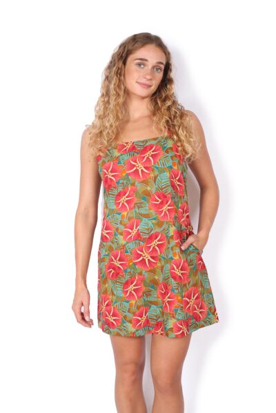Tulsi Dress - HIBISCUS