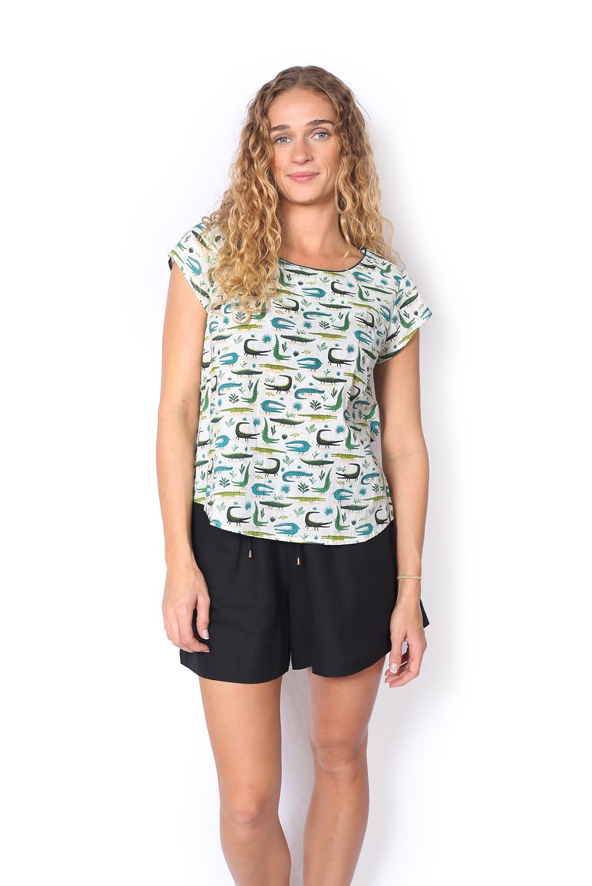 Chloe Top - CROCODILES