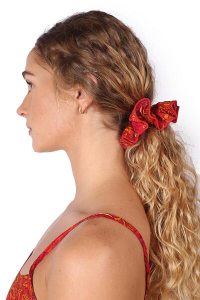 SCRUNCHIES - SECRET GARDEN PINK