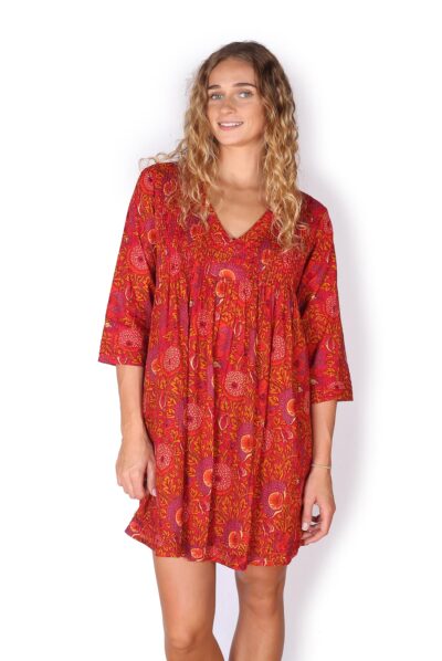 Odile Dress - SECRET GARDEN PINK